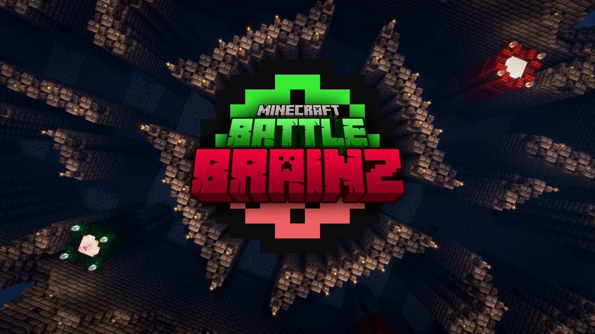 The logo for Battle Brainz, a Minecraft map for Minecraft 1.18.1 by JBerry367 on MCCreations