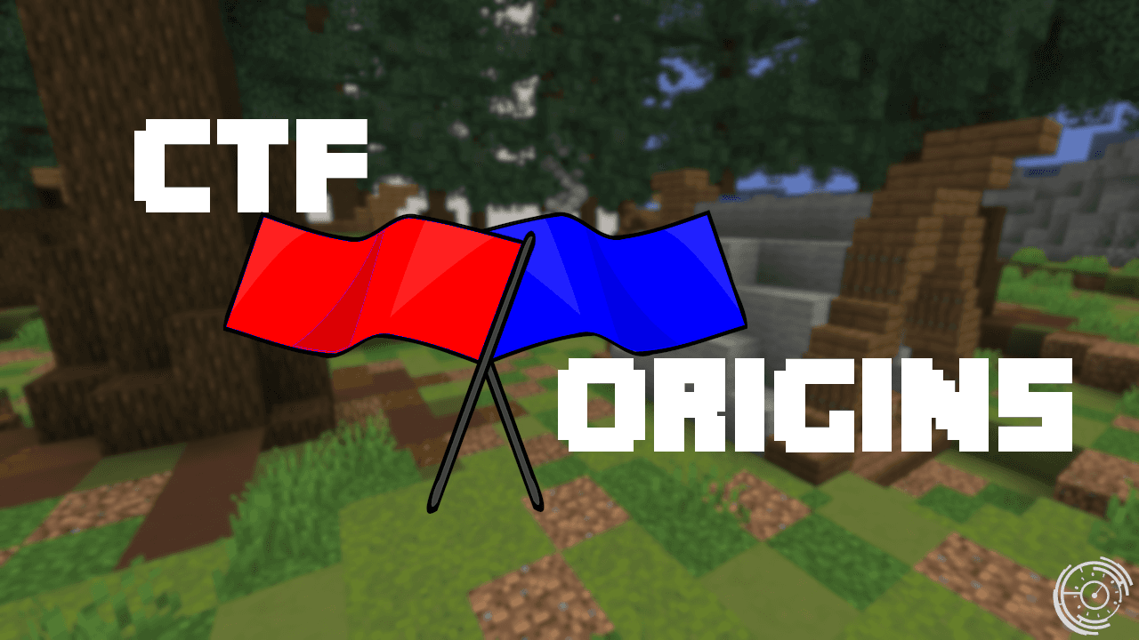 The logo for CTF Origins, a Minecraft map for Minecraft 1.17 by Cipher Studios on MCCreations