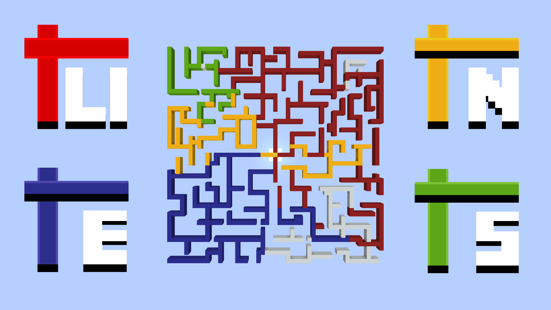 The logo for Lines, a Minecraft map for Minecraft 1.18.1 by Supersette on MCCreations