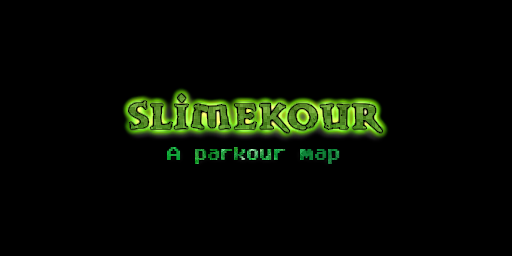 The logo for Slimekour, a Minecraft map for Minecraft 1.18.1 by CubeTheLord on MCCreations