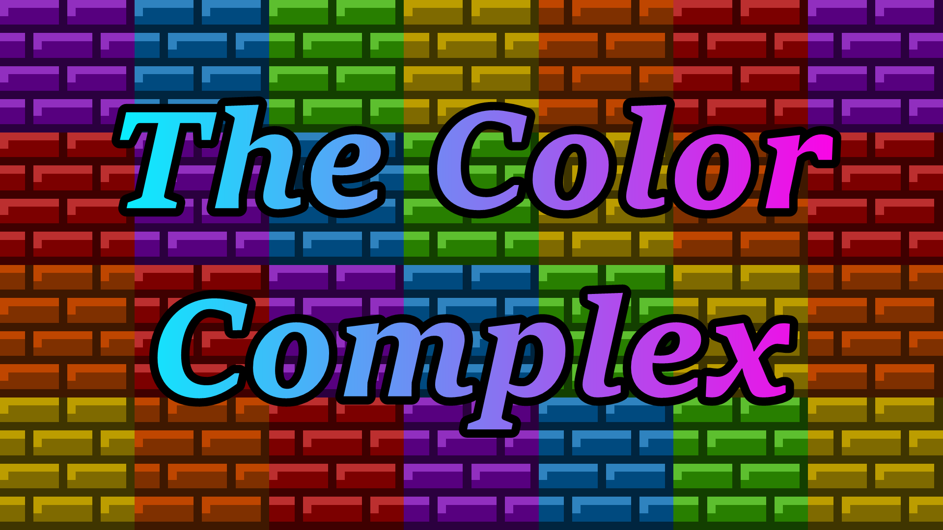 The logo for The Color Complex, a Minecraft map for Minecraft 1.16.5 by Stockley_ on MCCreations