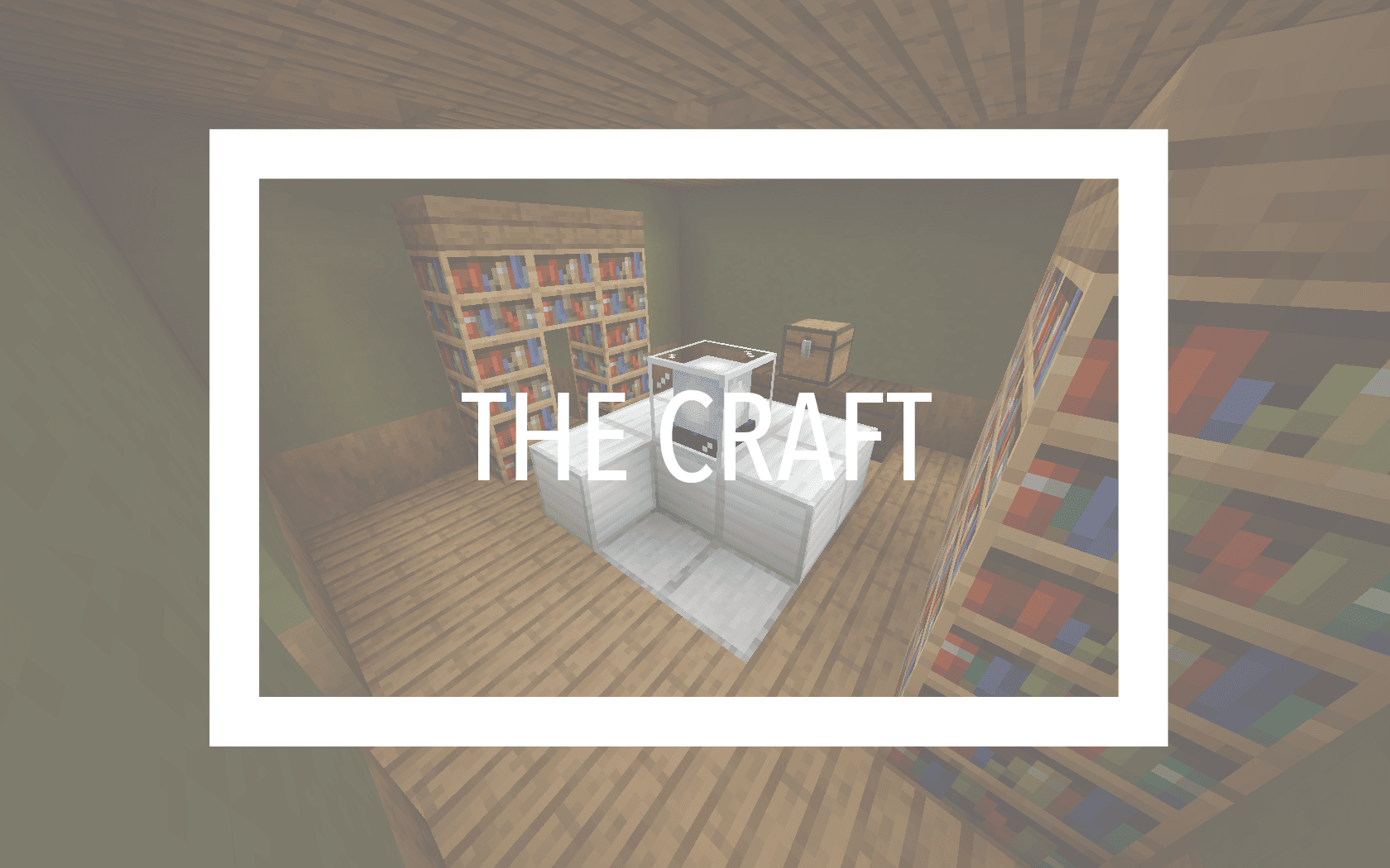 The logo for The Craft, a Minecraft map for Minecraft 1.16 by FeatureFire on MCCreations