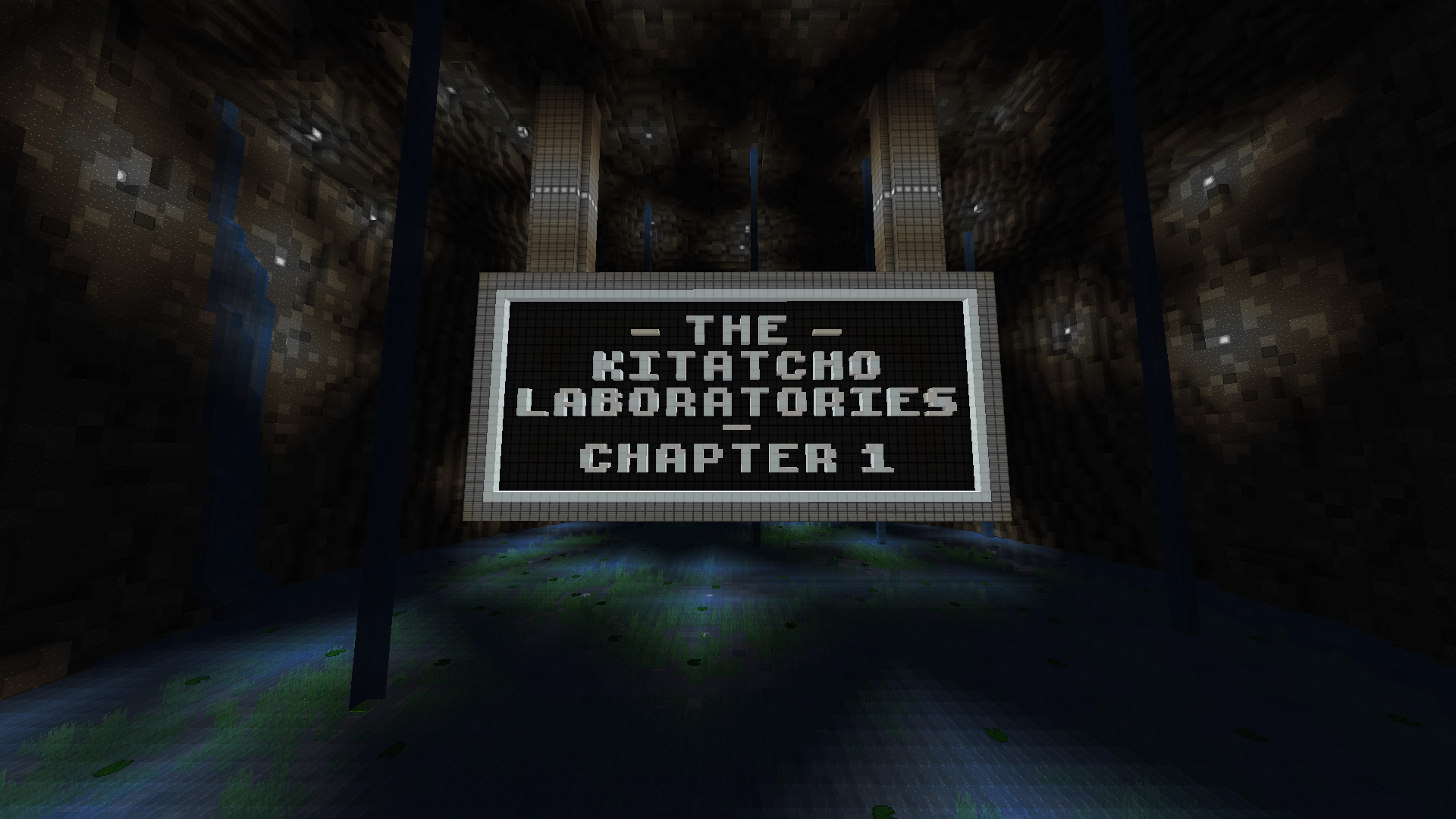 The logo for The Kitatcho Laboratories - Chapter 1 (v1.1), a Minecraft map for Minecraft 1.17 by Team Syllica on MCCreations