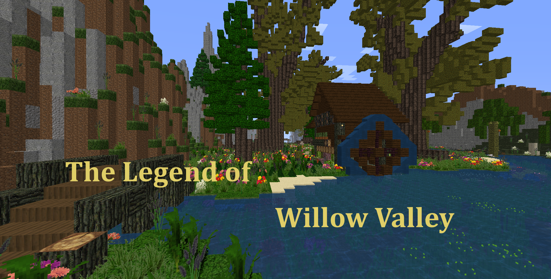 The logo for The Legend of Willow Valley, a Minecraft map for Minecraft 1.13.2 by mick_5 on MCCreations