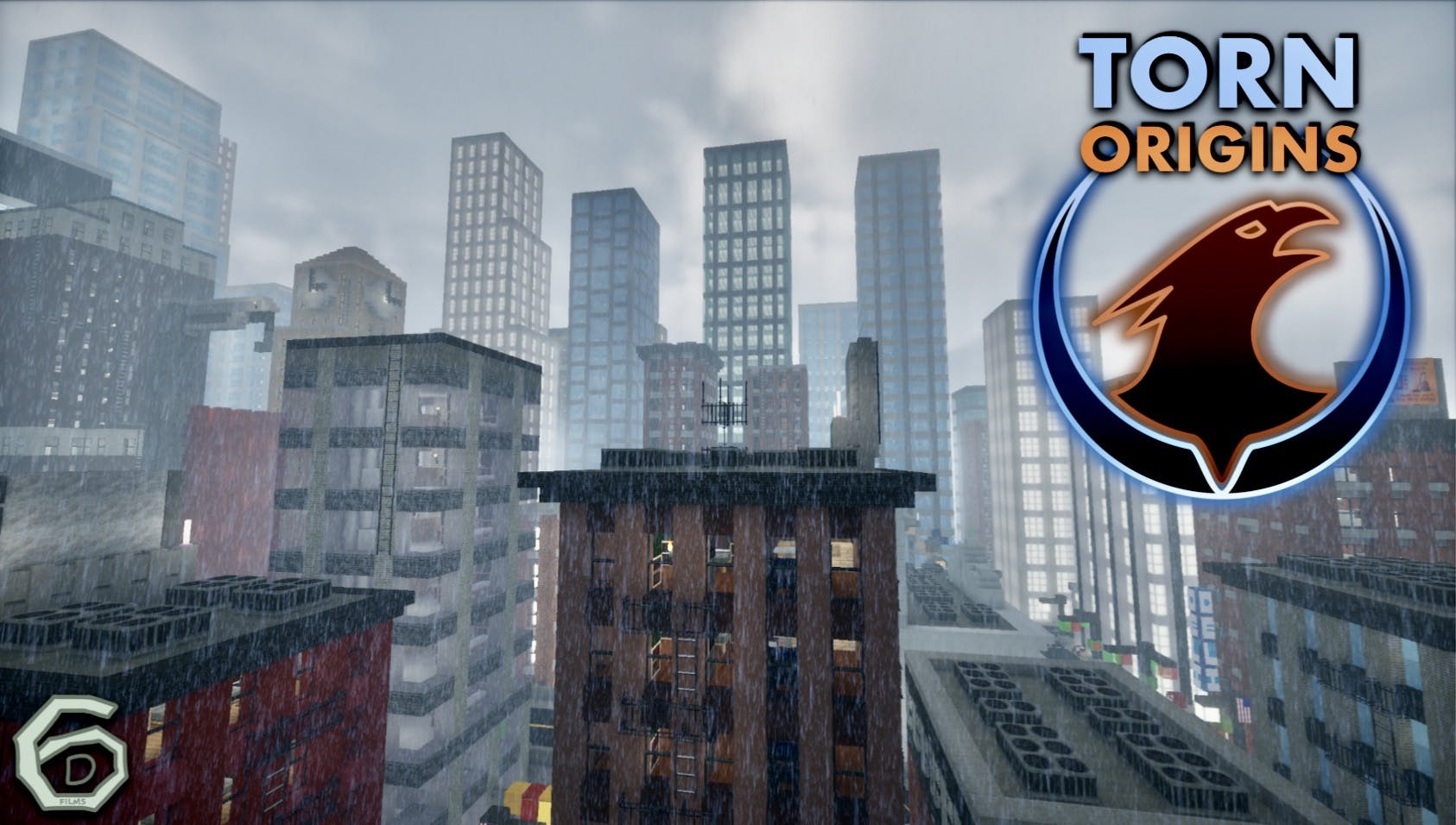 The logo for Torn: Origins, a Minecraft map for Minecraft 1.16.1 by Chris6d on MCCreations