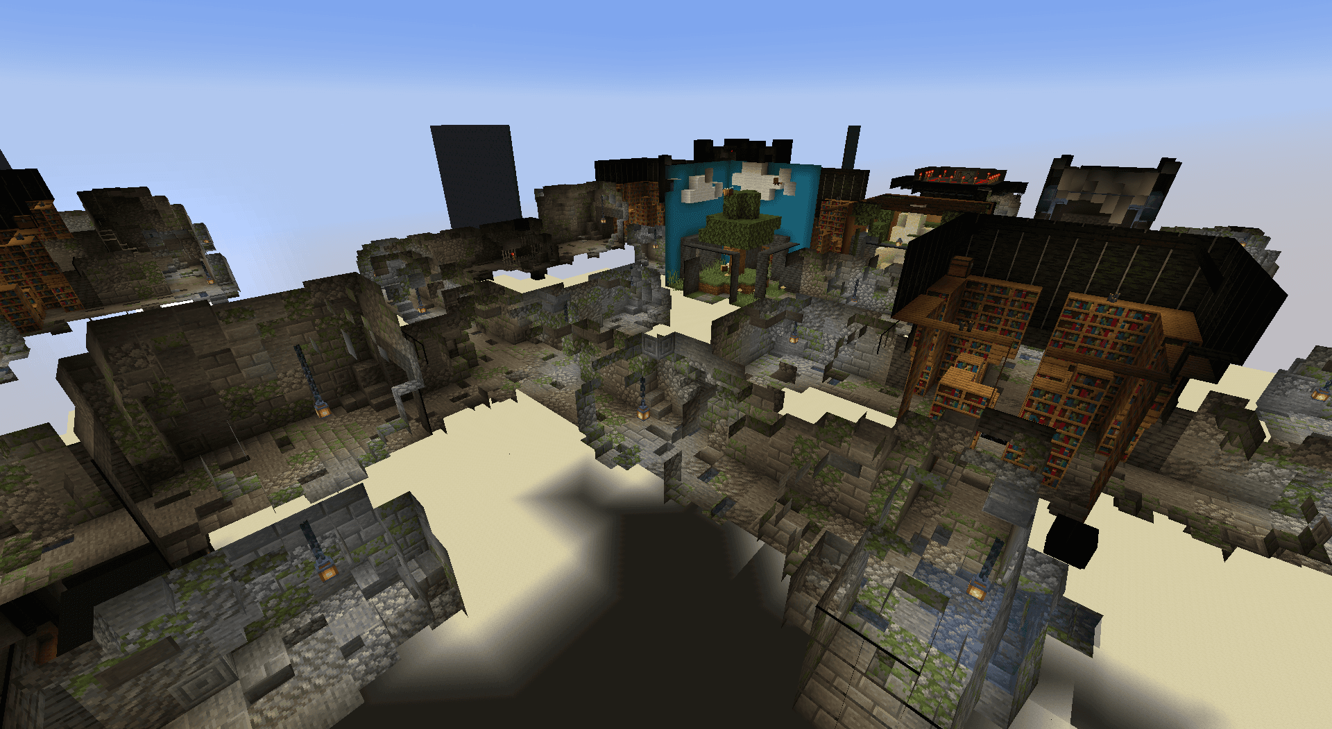 The logo for DunGen - A Demo, a Minecraft Map