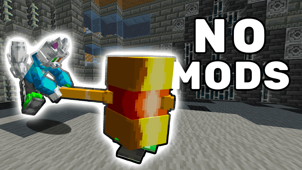 The logo for The Mewoster, a Minecraft Map