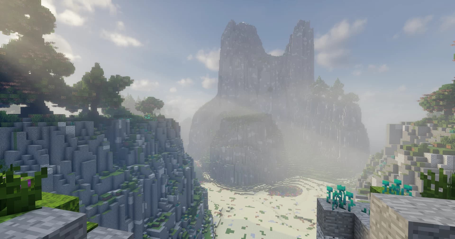 Image 2 of 6 for FREE - 1000x1000 Minecraft Landscape
