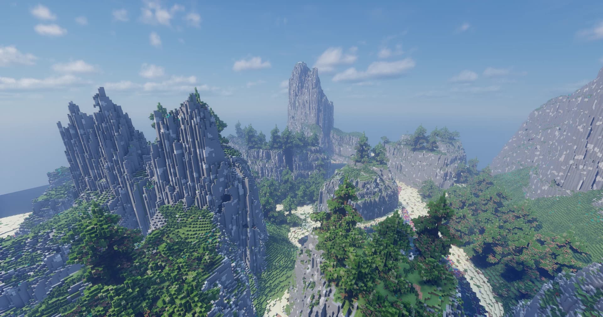 Image 6 of 6 for FREE - 1000x1000 Minecraft Landscape