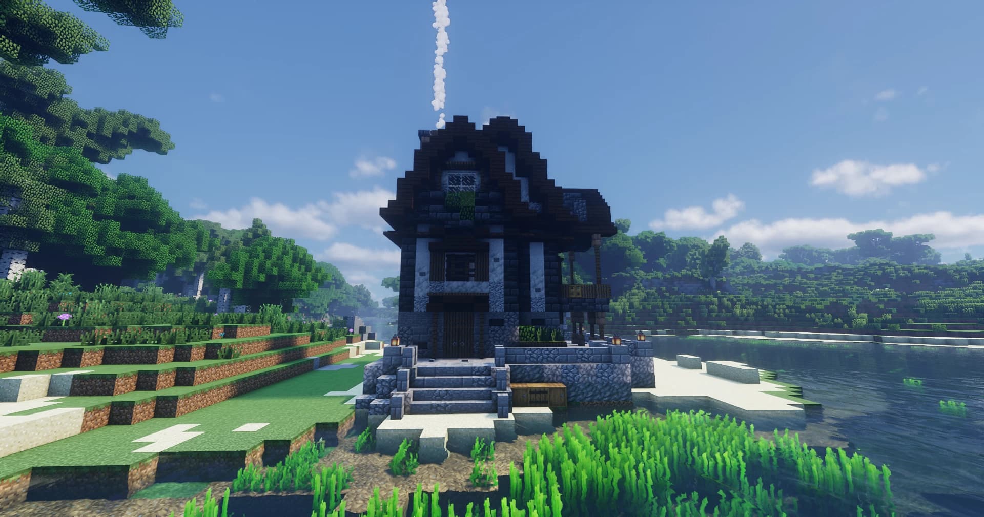 Image 4 of 10 for Minecraft Medieval House - The Start